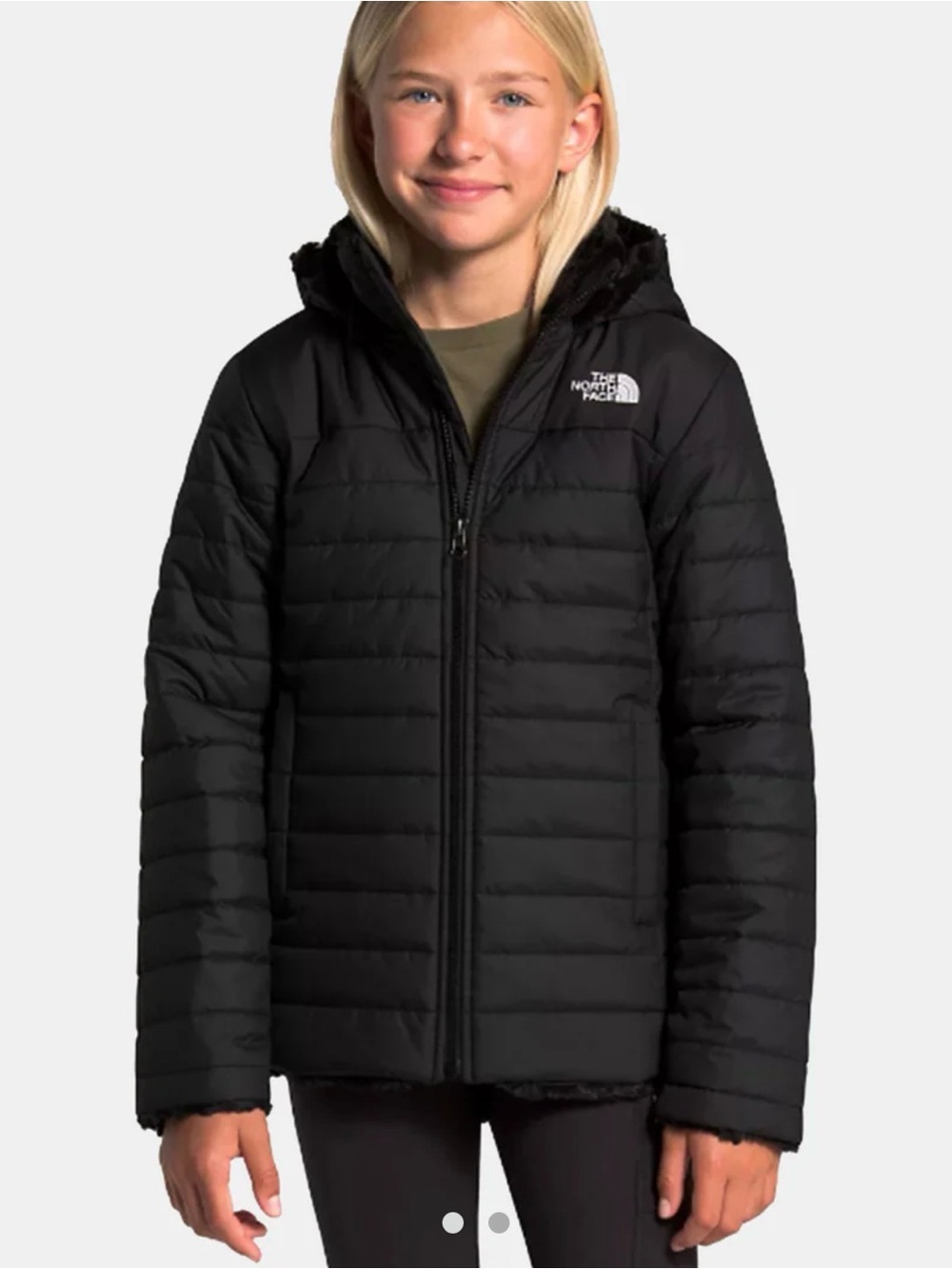 The North Face Girls' Mossbud Swirl Parka (XL / 18)